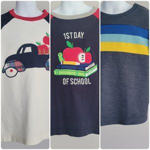 Three Boys Long Sleeve Tees (Gymboree & Jumping Beans) Size 6
